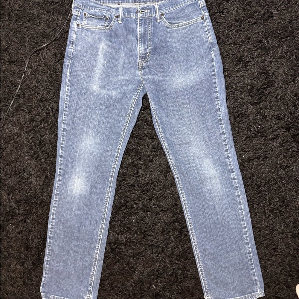 Levi's Light Blue Straight Jeans for Men